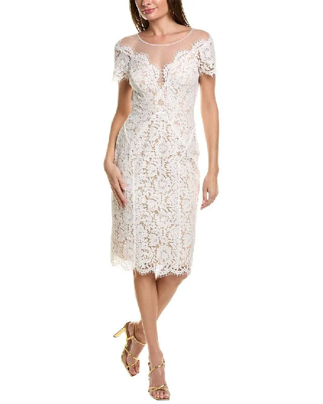 Casual Attire For Women Rene Ruiz Lace Sheath Dress