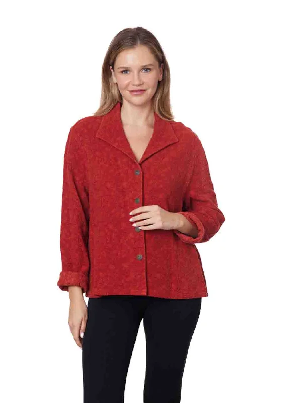 Stylish Savings Tianello TENCEL™ Cotton Jacquard "Ramona" Jacket