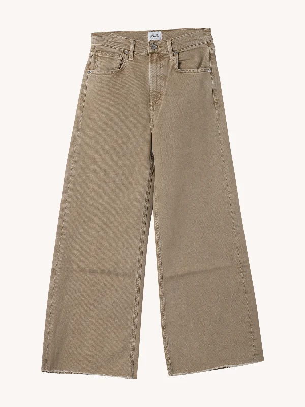 Flash Discount Lyra Crop Jean in Porcini