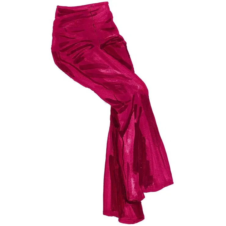 Women's Trendy Outfits Jazzy Hollywood Waist Pant