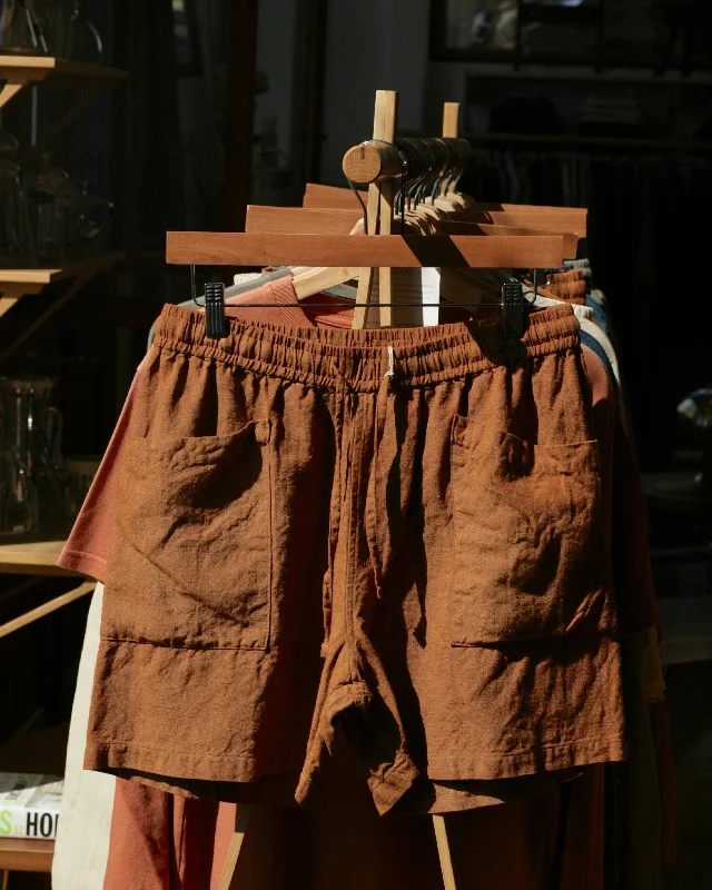 Clearance Sale Cutch Hand-Dyed Hemp Easy Shorts