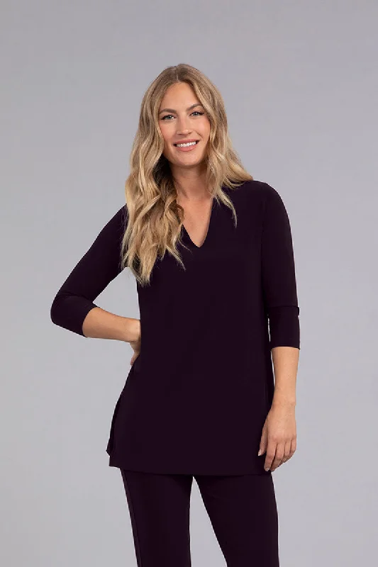 Trendy Casual Outfits Deep V Tunic | Currant