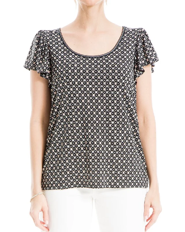 Women's Apparel Max Studio Round Neck Top