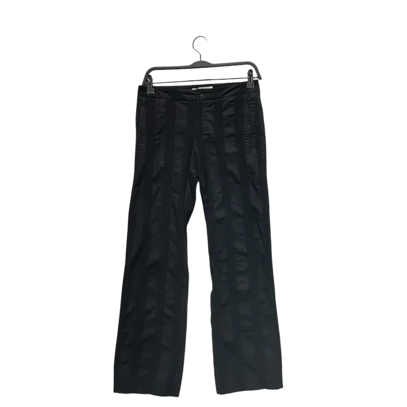 Exclusive Women's Fashion Collection ISSEY MIYAKE/Bottoms/2/BLK/knitted striped trousers