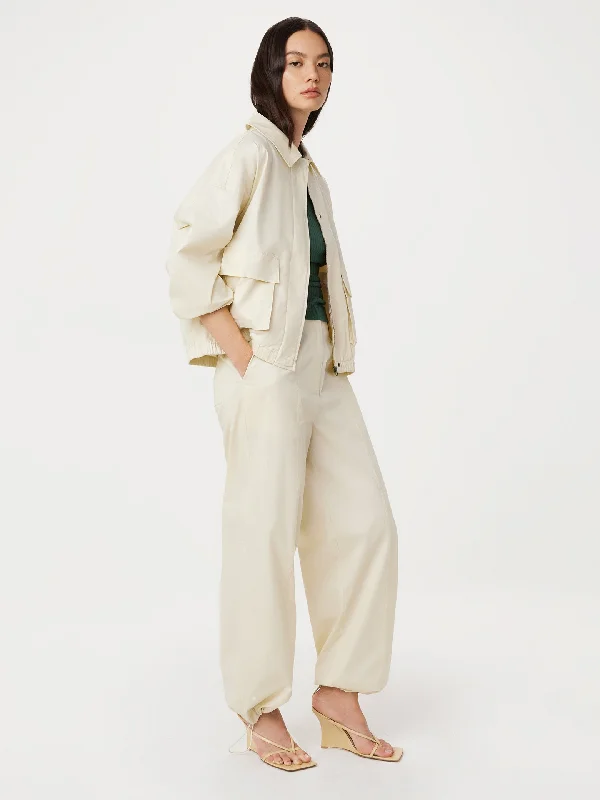 Casual Attire For Women The Emma Parachute Wide Leg Pant in Fog