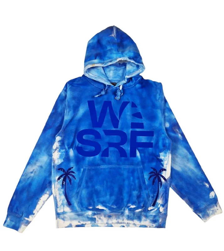 Women's Vacation Attire Fiji Hooded Jacket In Paradise Blue