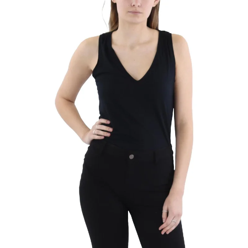 Clothing Sale Womens V-Neck Sleeveless Bodysuit