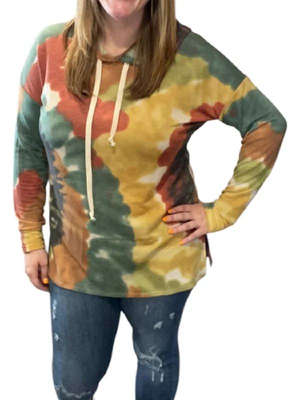 Extreme Clearance Deals Southwest Tie Dye Hoodie In Green