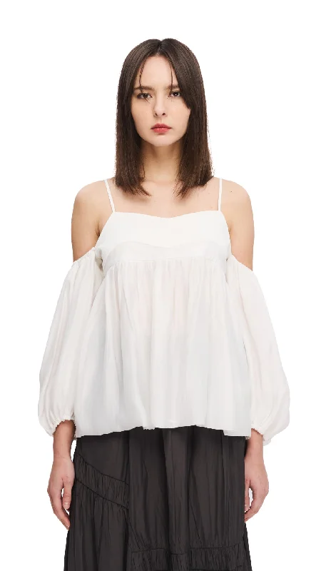 Unique Women's Fashion Pieces Cold Shoulder Top