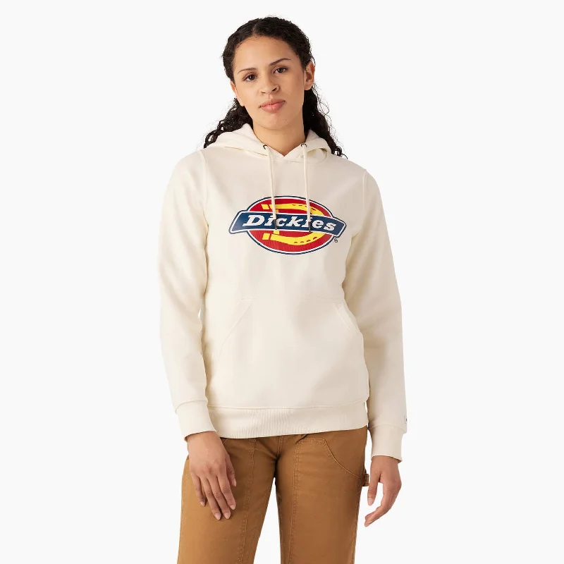 Comfortable Clothes Dickies Women's Heavyweight Logo Pullover