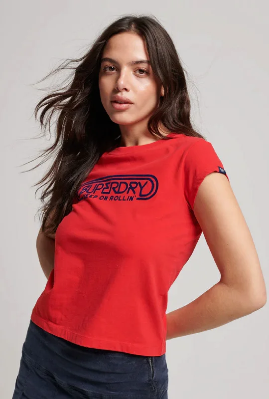 Elegant Fashion SUPERDRY VINTAGE ROLL WITH IT TSHIRT