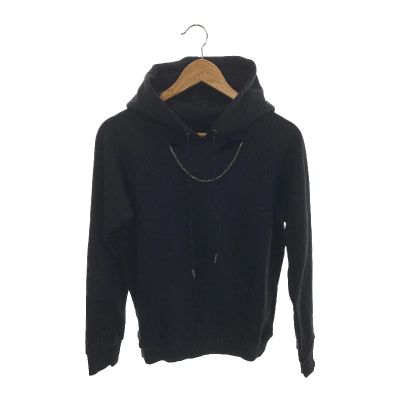 Woman Clothing #SAINT LAURENT/Hoodie/S/BLK/Cotton