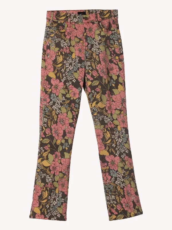 Stylish Women's Apparel THE HUSTLER ANKLE FLORAL JEAN