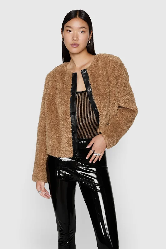 Women's Chic Outerwear Garments Wyatt Faux Fur Jacket