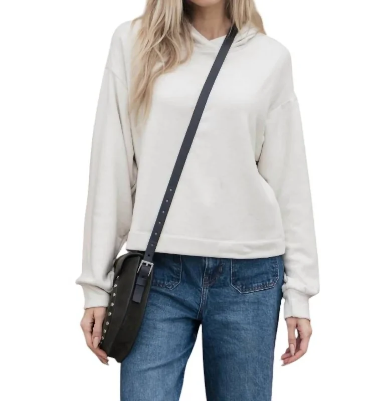 Elegant Women's Clothing Online Dream Hoodie In Oatmeal