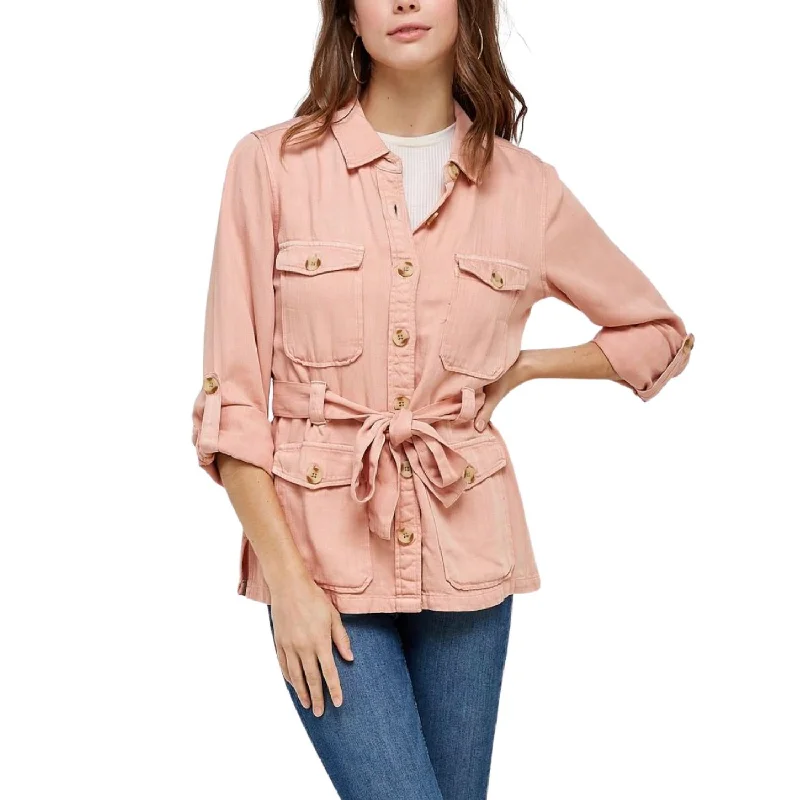 Women's Resort Attire Kennedy Jacket In Moroccan Clay