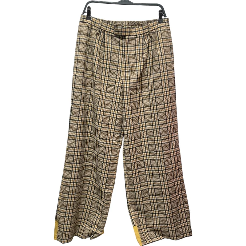 Workwear Fashion for Women Sue UNDERCOVER/Wide Leg Pants/3/Plaid/Wool/MLT/