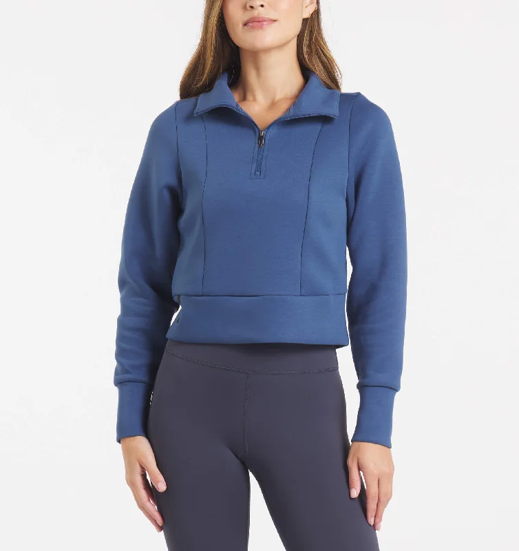 Women's Travel Garments LuxBreak Half-Zip Pullover