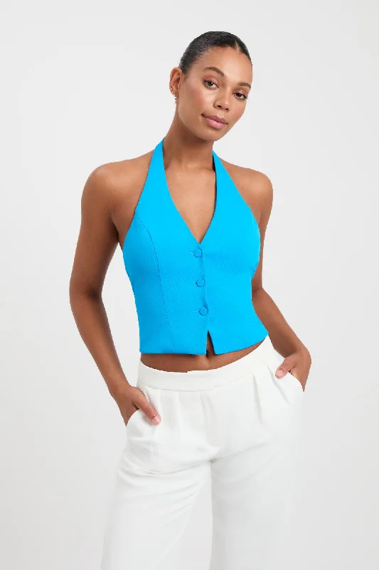 High-End Women's Apparel Oyster Vest Top