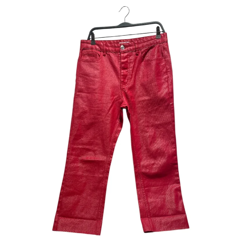 Trendy Women's Apparel for All Seasons VALE/Straight Pants/S/Denim/RED/