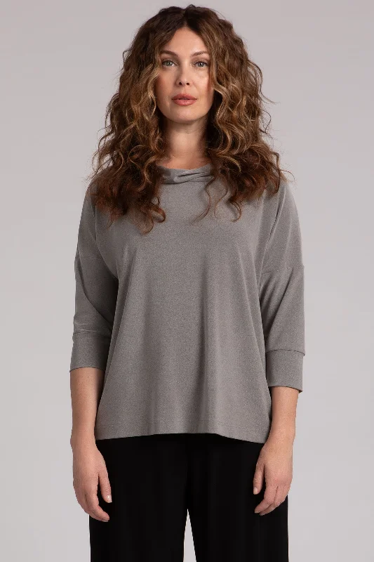 Casual Chic Slouch Sweatshirt | Melange Sand