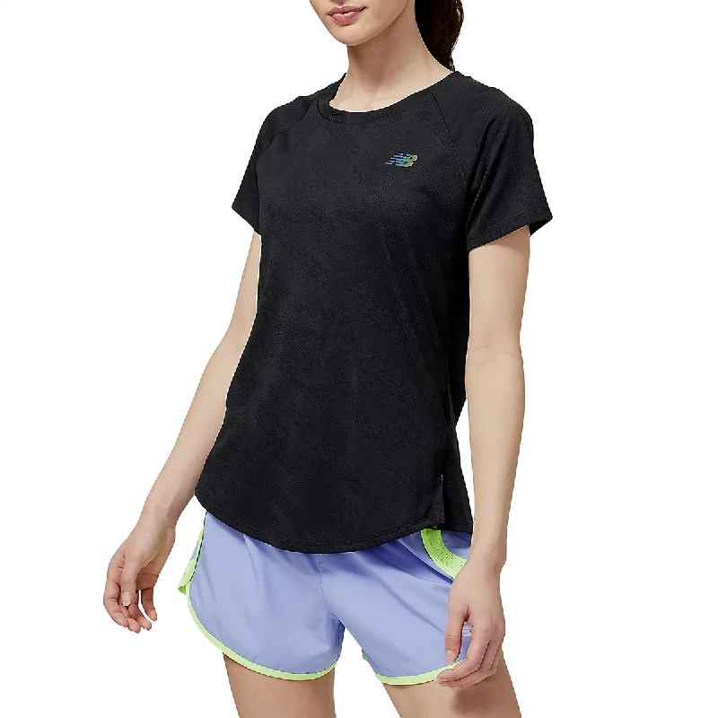 Hot Trends Women's Q Speed Jacquard Short Sleeve