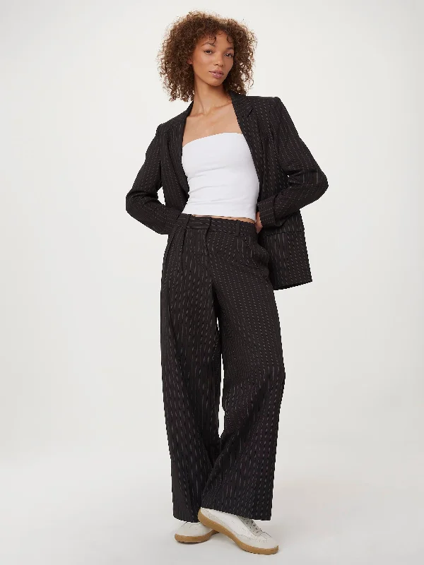 Women's Professional Attire The Low Rise Emma Pant in Charcoal Grey