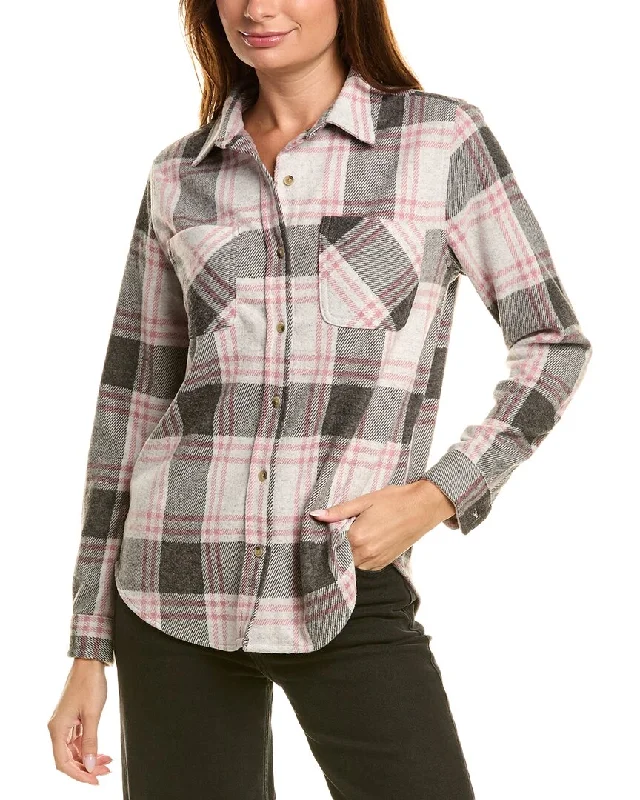 Women's Clothing And Garments Sets beachlunchlounge Button Front Shirt Jacket