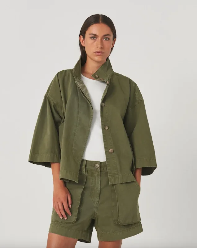 Holiday Gift Guide Sale Katje Light Canvas Jacket - Army