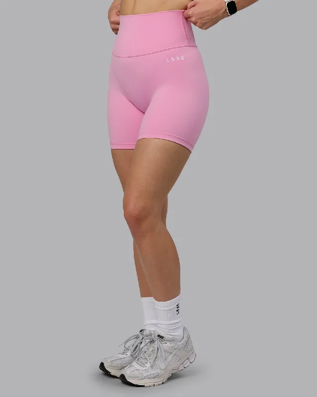 Women's Everyday Apparel Base 2.0 Mid Shorts - Bubblegum