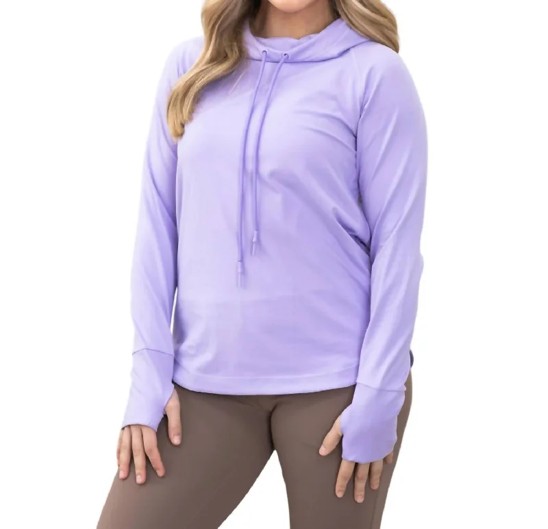 Women's Casual and Dressy Outfits Activewear Hoodie In Lavender