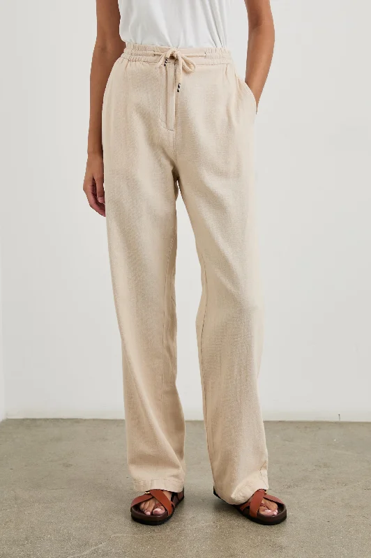 Women's Clothes And Garments BROOKLYN PANT - STONE