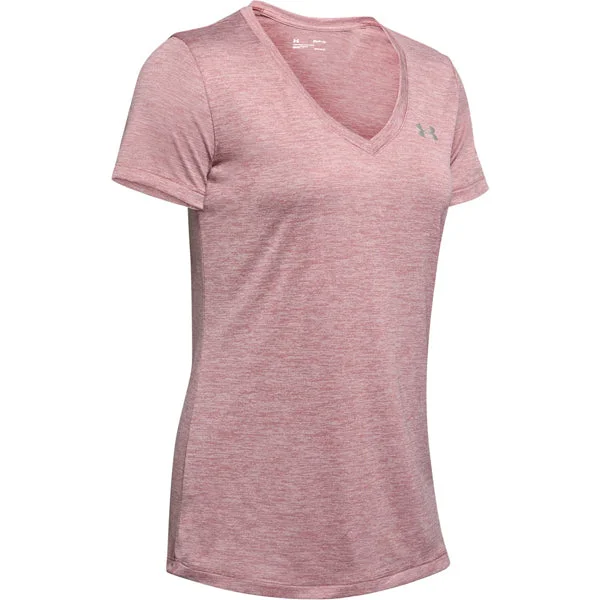 Chic & Cozy Apparel Women's Tech Twist Short Sleeve V-Neck