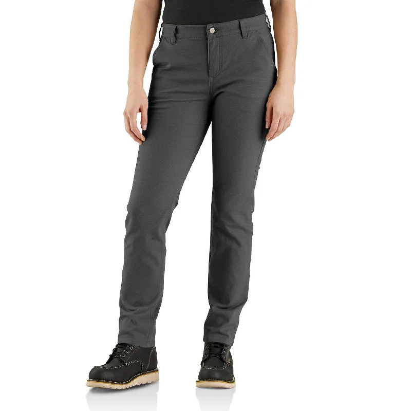 Women's Trendy Garments Carhartt Women's Rugged Flex® Relaxed Fit Canvas Work Pant_Shadow