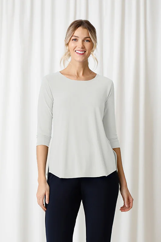 Online Boutiques Best Go To Classic T-shirt Relax 3/4 Sleeve | Sand