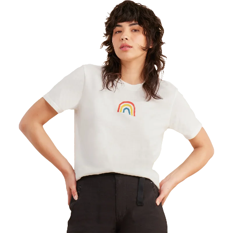 Exclusive Sale Women's Rainbow Short Sleeve Tee