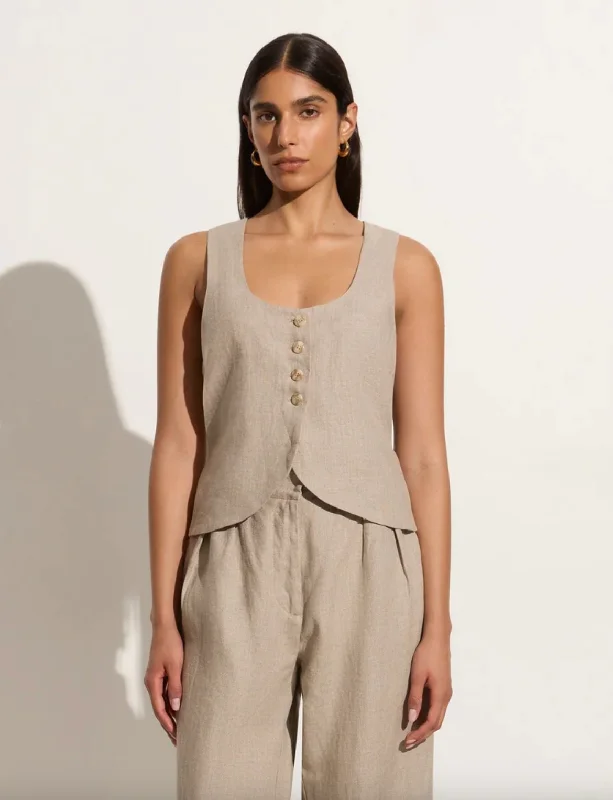 Sale On Clothing Stanze Vest - Natural