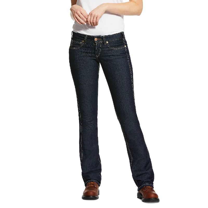 Women's Professional Garments Ariat Women's Rebar DuraStretch Raven Denim Pant