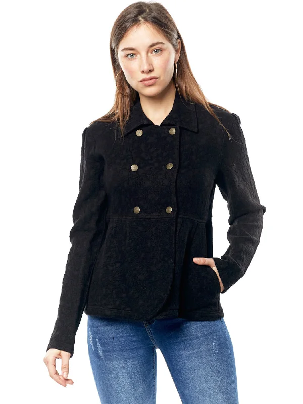 Chic And Comfortable Tianello TENCEL™ Cotton Jacquard Chelsea Jacket