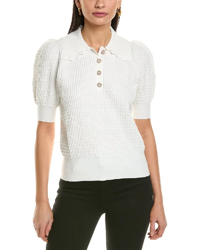 Versatile Women's Fashion Ted Baker Polo Knit Top