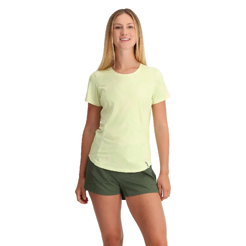 Online Boutiques Womens Arc Short Sleeve Tech Tee - Spearmint