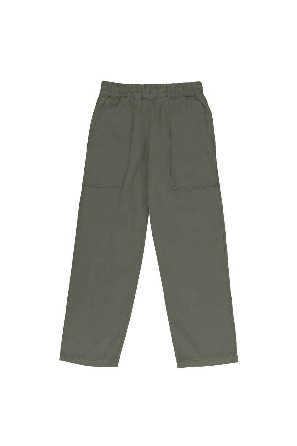 Plus Size Women's Fashion Olive Green Ocean Pants