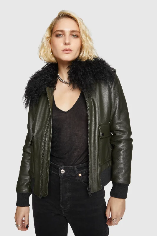 Women's Comfortable Lounge Garments Orly Aviator Jacket