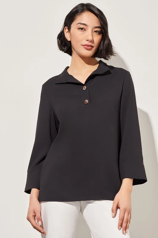 Clothing For Women Easy Care Pullover Blouse - Crepe de Chine