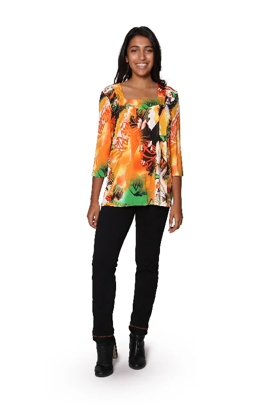 Discount Store La Cera Printed Tunic