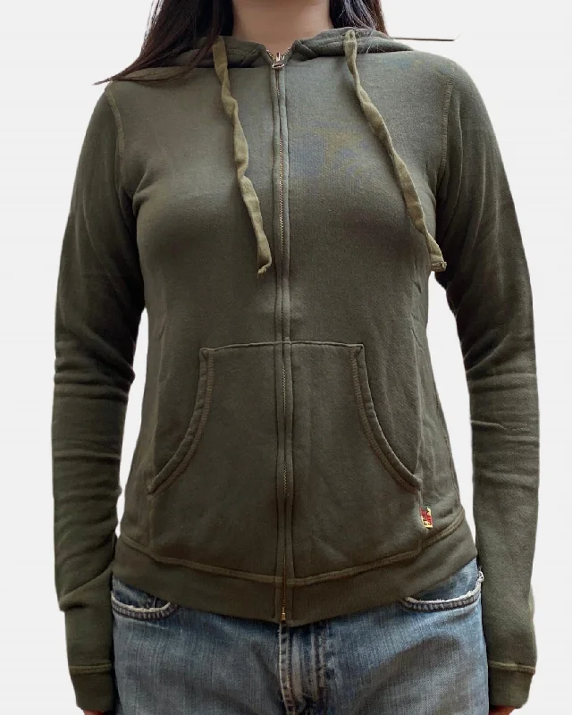 Affordable Women's Clothing Online Superfluff Lux Zip Hoodie In Mushrooms