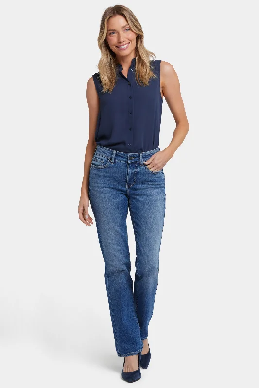 Discount Price Marilyn Straight Jeans - Picasso Lake