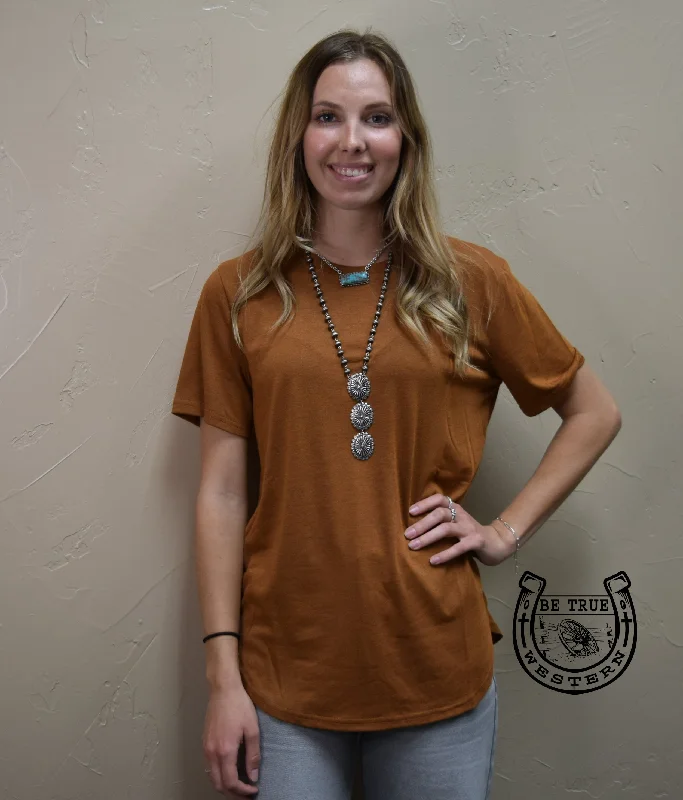 Women's Chic Apparel The Rusty Basic Top