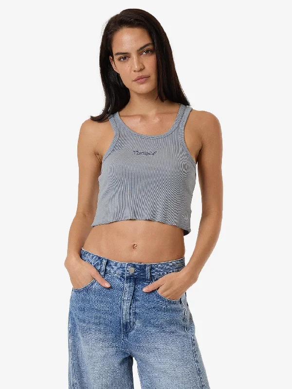 Women's Everyday Garments Thrills Workwear Cali Tank - Flint Blue