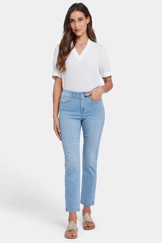 Women Wear Online Sheri Slim Ankle Jeans - Canary Beach